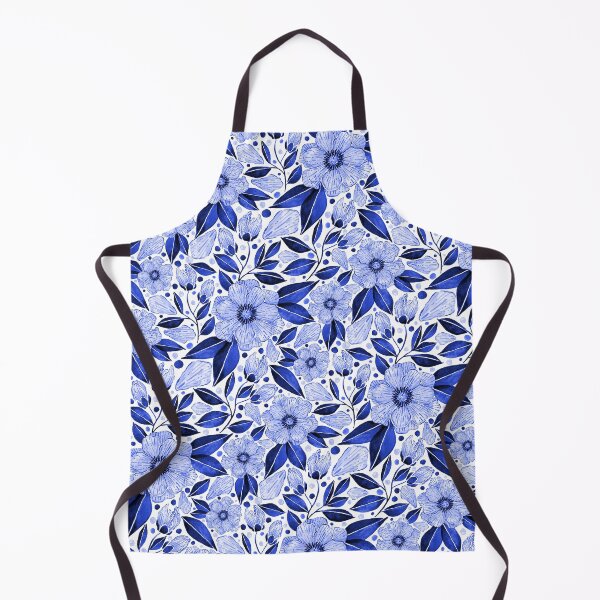 Item preview, Magnolia - Navy designed and sold by KelliroDesigns.