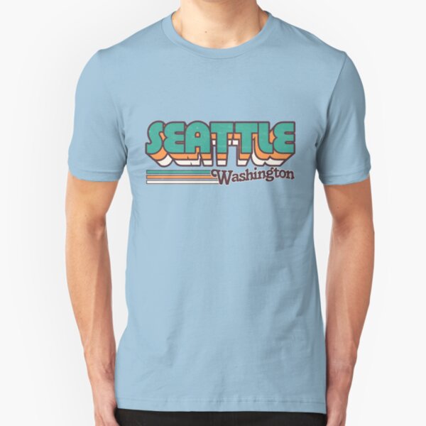 Seattle, WA | City Stripes Slim Fit T-Shirt