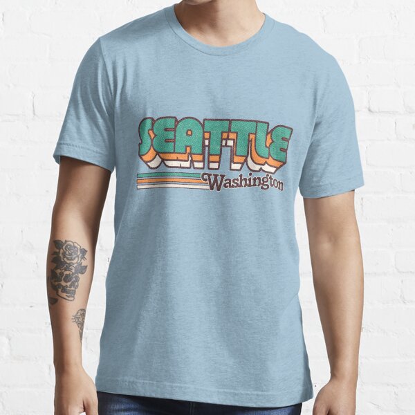 Seattle, WA | City Stripes Essential T-Shirt