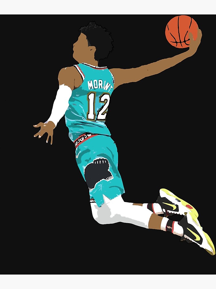 Ja Morant Design Poster for Sale by velonya