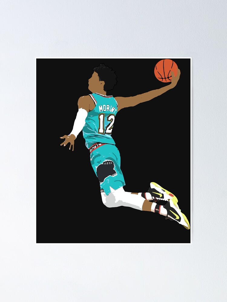Ja morant dunk" Poster for Sale by ShawnEsgate Redbubble