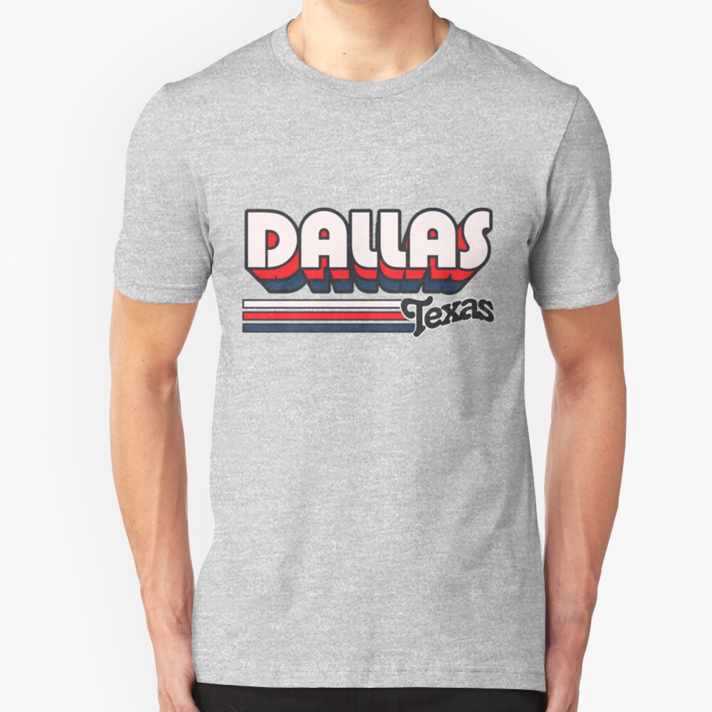 Dallas, TX | City Stripes Slim Fit T-Shirt