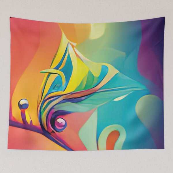 Item preview, Vibrant Life Abstract Digital Paintings designed and sold by ThinkFun! Design.