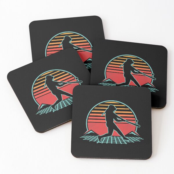 Item preview, Softball Retro Vintage 80s Style Player Gift designed and sold by MichelSorour.