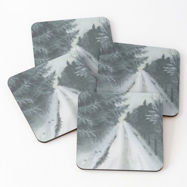 Item preview, The Snowy Lane designed and sold by Wyndee Breheny.