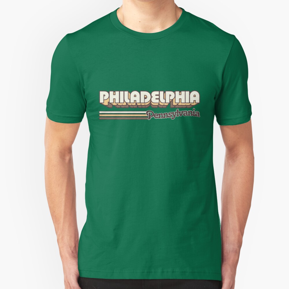 Philadelphia, PA | City Stripes Slim Fit T-Shirt