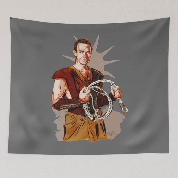 Item preview, Charlton Heston - An illustration by Paul Cemmick designed and sold by SavannaHills.
