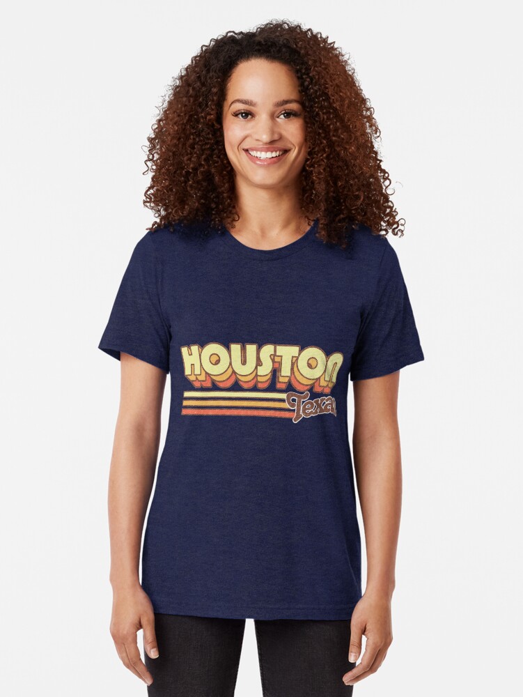 Houston Texas Vintage Houston Stipes Stong Old 70s 80s 90s T Shirt%2f16790956237