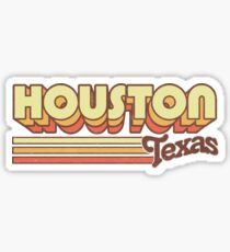 Houston, TX | City Stripes Sticker