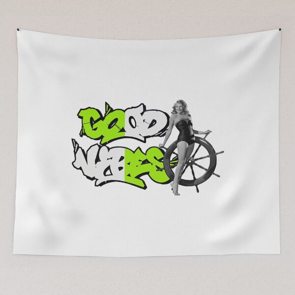 Item preview, Funny Gift For GOOD VIBES RITA HAYWORTH BY ESONE URBAN GRAFFITI STREET  designed and sold by DorteRiedel.