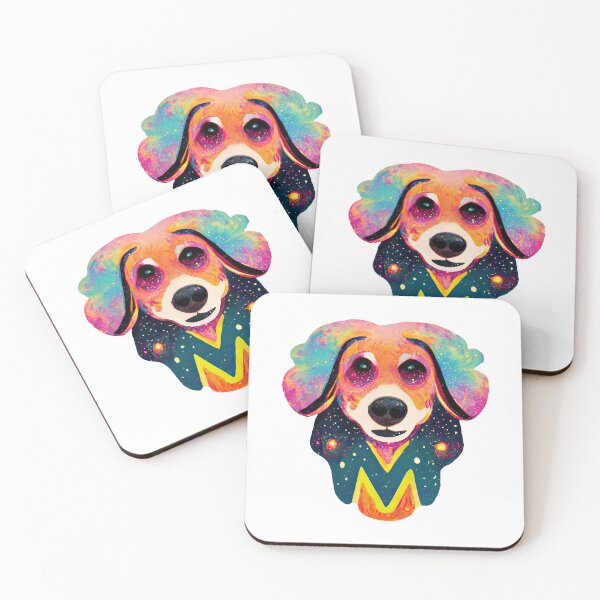 Item preview, Psychedelic Space Dog designed and sold by kualio.