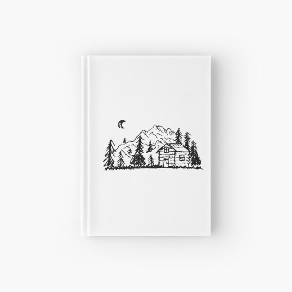 Cabin in the Forest Hardcover Journal