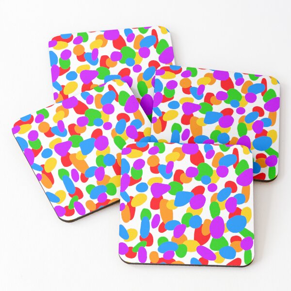 Item preview, rainbow blob mosaic designed and sold by jojobeeee.