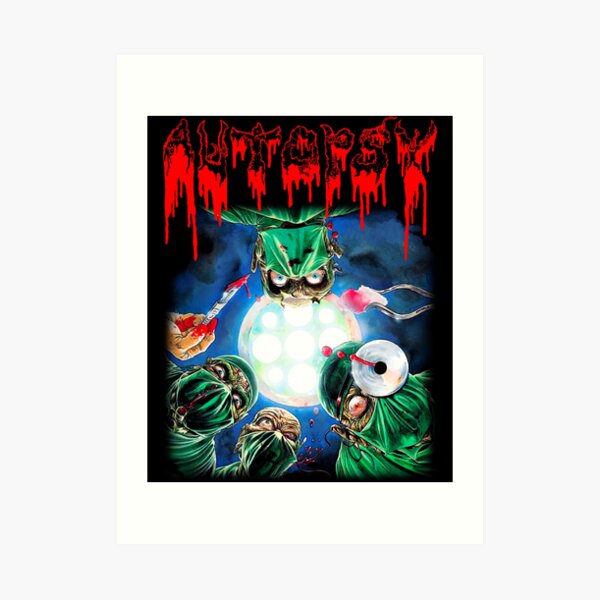 "Severed Survival Autopsy Classic Old School Death Metal" Art Print