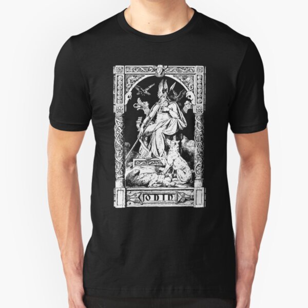 Odin Throne / Wikinger / Vikings Slim Fit T-Shirt