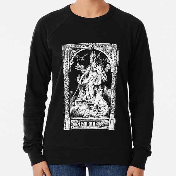 Odin Throne / Wikinger / Vikings Sweatshirt léger
