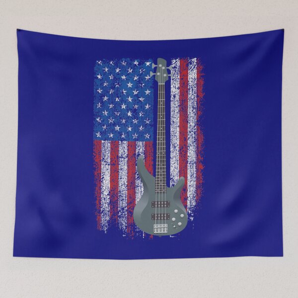 Item preview, Electric Guitar Usa American Flag designed and sold by HoaiNhu.