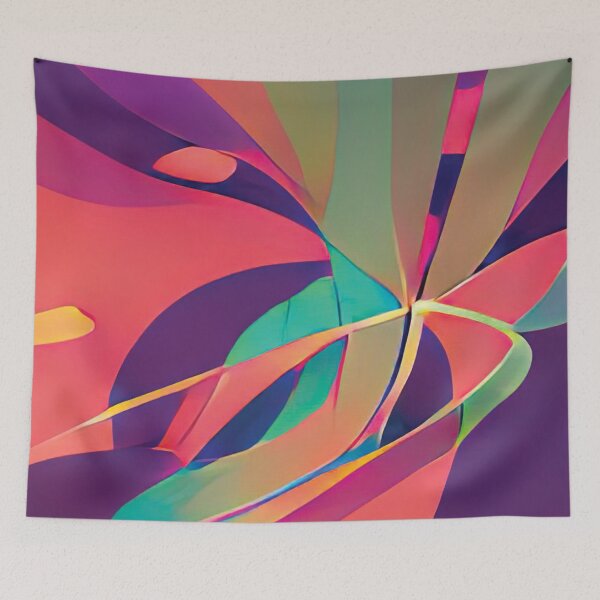 Item preview, Vibrant Life Abstract Digital Paintings designed and sold by ThinkFun! Design.