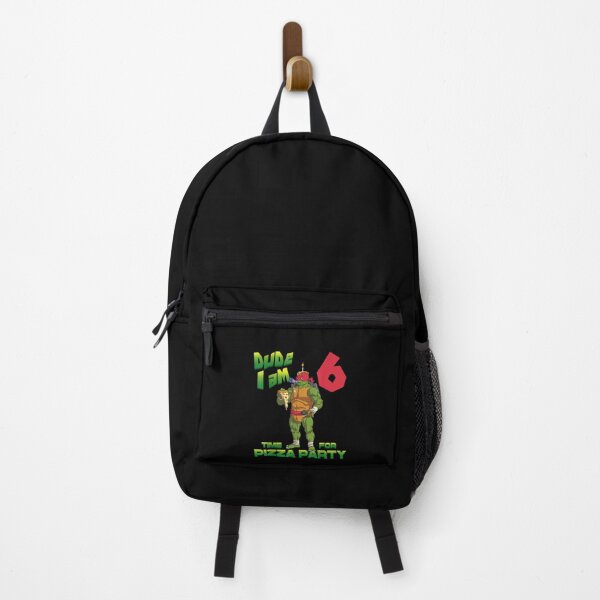 Item preview, Dude I am 6 Years Old Raphael Pizza Birthday Party designed and sold by AnnaNielsen47.