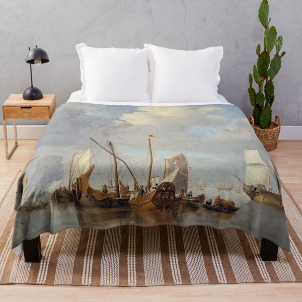 Item preview, A Calm Willem van de Velde, the Younger designed and sold by OldTimeArt.
