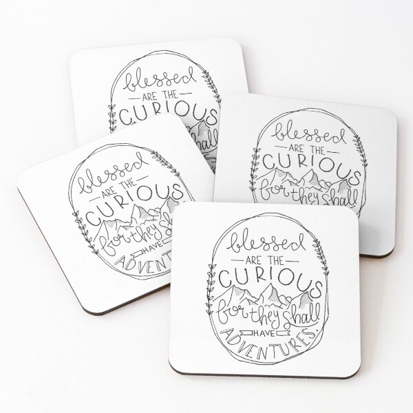 Item preview, Blessed are the Curious designed and sold by Nancy Scotch.
