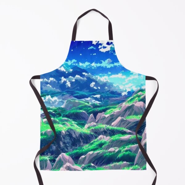Item preview, Anime Mountain Range designed and sold by Art-of-AI.