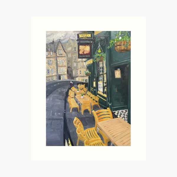 Item preview, Edinburgh Street designed and sold by AmandasPainting.