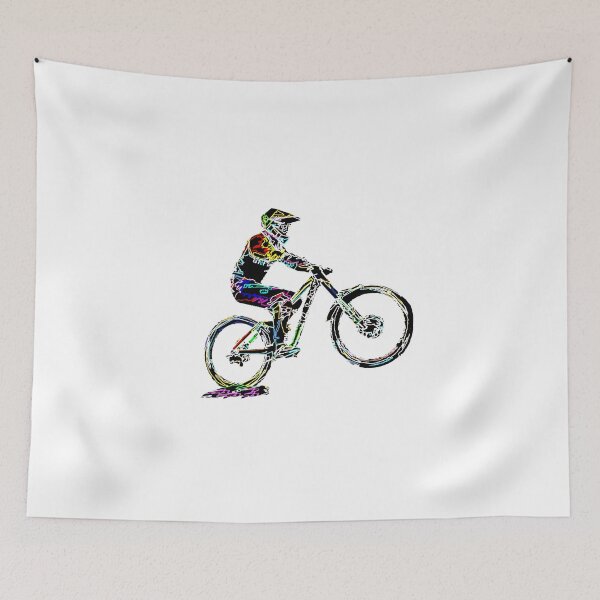 Item preview,  downhill mountain biking designed and sold by ricobarinas.