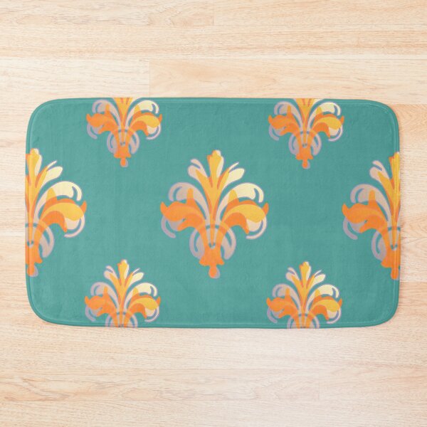 Item preview, No.59  Orange Flower Pattern designed and sold by MiniFlakey.