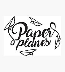 Paper planes Photographic Print