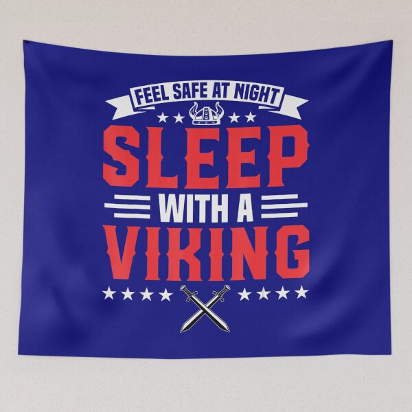 Item preview, Feel Safe At Night Sleep With A Viking designed and sold by HoaiNhu.