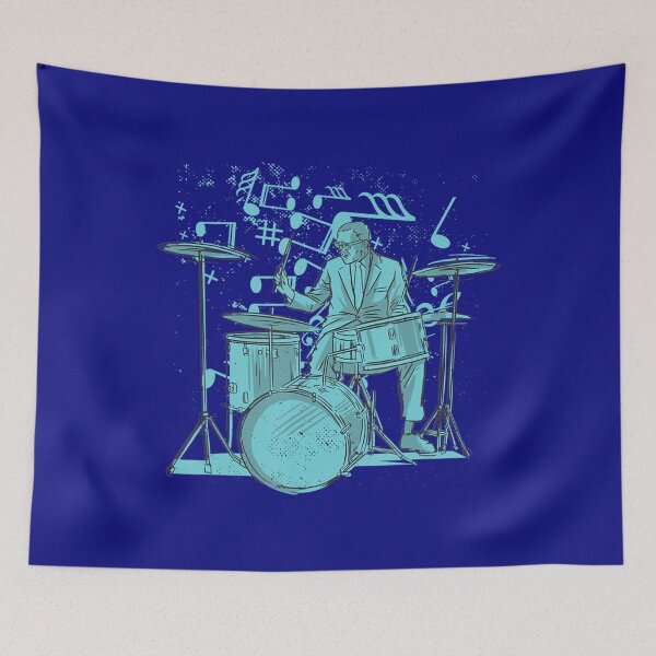 Item preview, For Drummer Drumsticks Drawing Drums designed and sold by HoaiNhu.