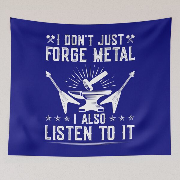 Item preview, Forge Heavy Metal Music Blacksmith, Blacksmithing Iron designed and sold by HoaiNhu.