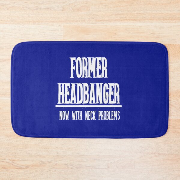 Item preview, Former Headbanger Older Mens Heavy Metal Music Neck Problems designed and sold by HoaiNhu.