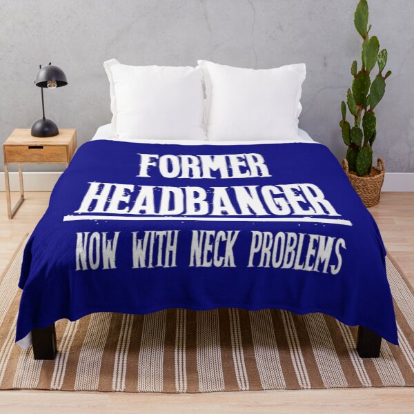 Item preview, Former Headbanger Older Mens Heavy Metal Music Neck Problems designed and sold by HoaiNhu.