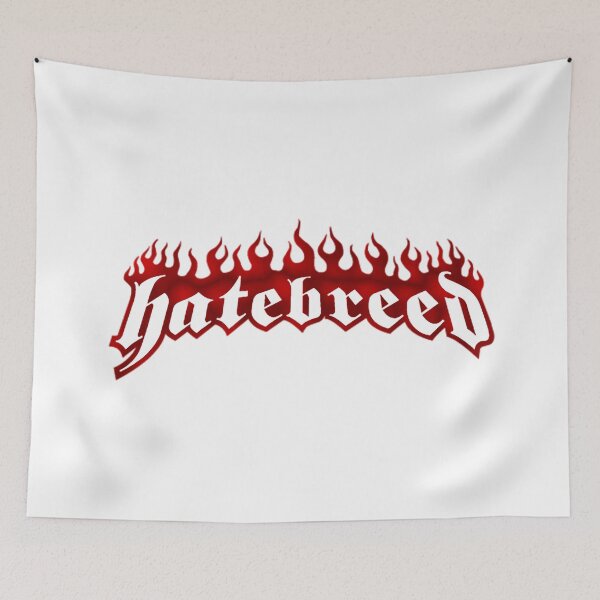 Item preview, hatebreed logo Red flame designed and sold by angelicakruger.