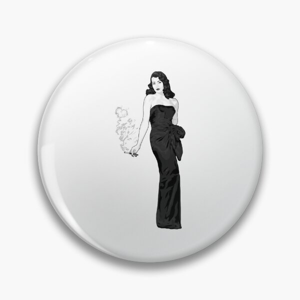 Item preview, Great Model Femme fatale with a little black dress  designed and sold by DorteRiedel.