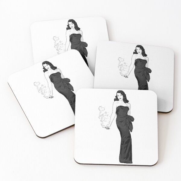 Item preview, Great Model Femme fatale with a little black dress  designed and sold by DorteRiedel.