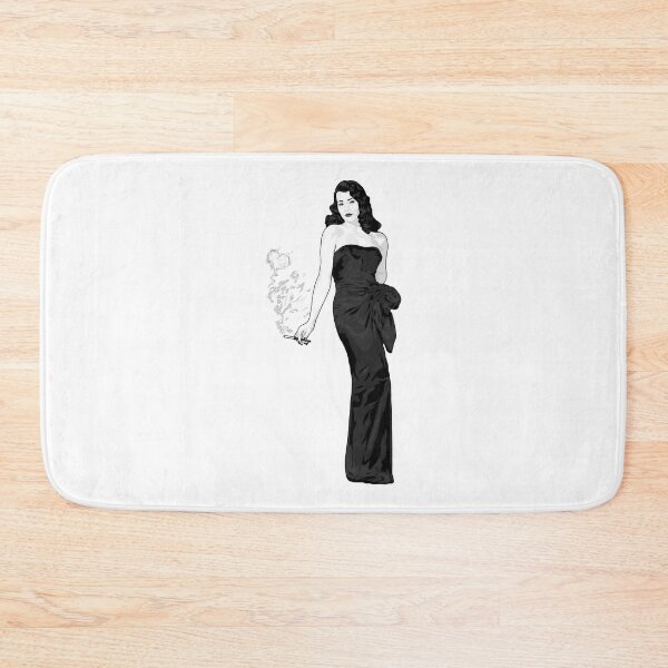 Item preview, Great Model Femme fatale with a little black dress  designed and sold by DorteRiedel.