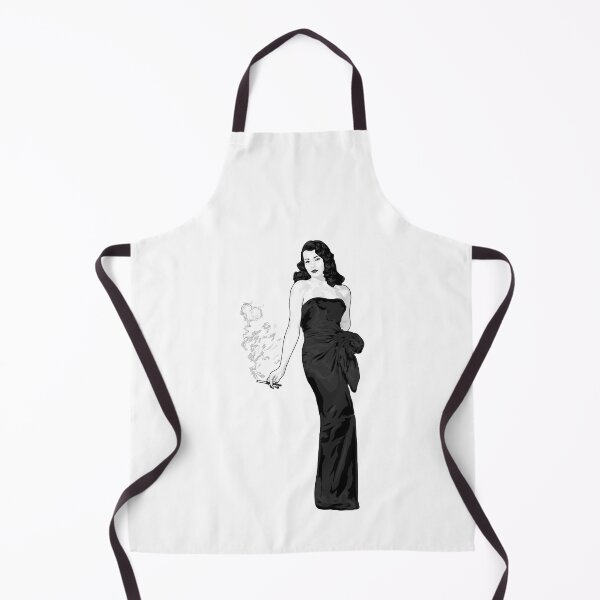 Item preview, Great Model Femme fatale with a little black dress  designed and sold by DorteRiedel.