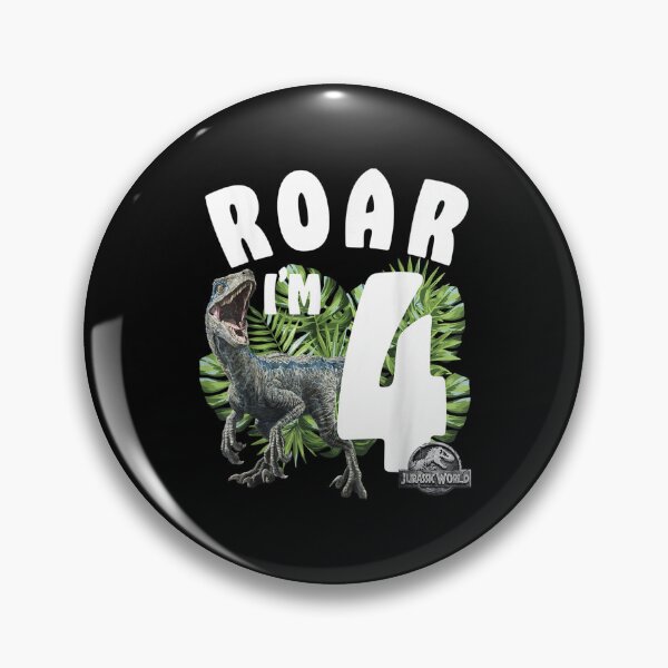Item preview, Birthday Raptor Roar Im 4 designed and sold by TarynAbbott.