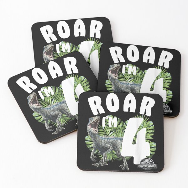 Item preview, Birthday Raptor Roar Im 4 designed and sold by TarynAbbott.