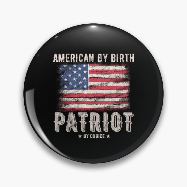 Item preview, American By Birth Patriot By Choice, Vintage USA Flag designed and sold by hadkhanong.