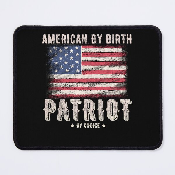 Item preview, American By Birth Patriot By Choice, Vintage USA Flag designed and sold by hadkhanong.