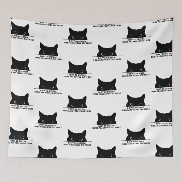 Item preview, Don_t Go Outside There Are People Out There        designed and sold by CandisYY.