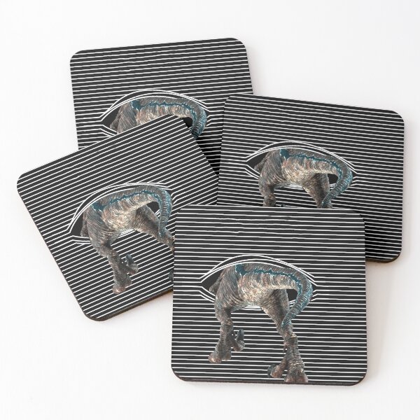 Item preview, Dinosaur Break Through Head And Butt Style Metal designed and sold by HelmaNowak.