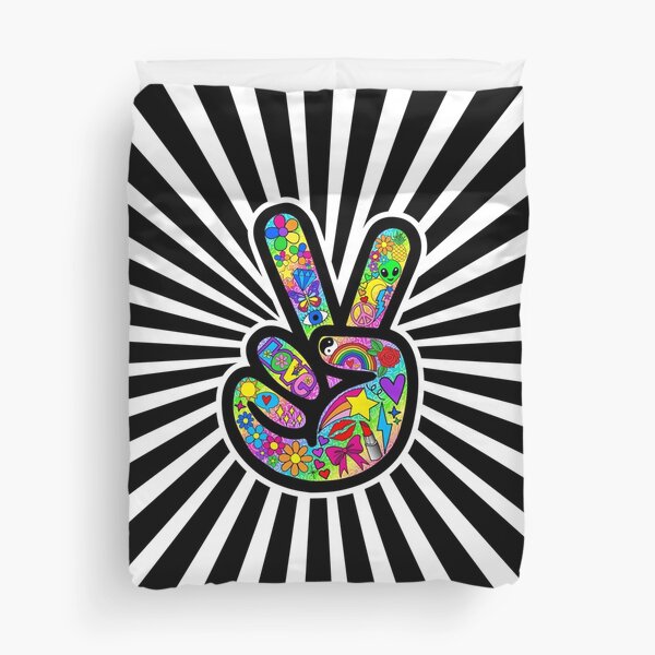 Item preview, Funky Peace Sign Starburst designed and sold by Corey Paige Designs.