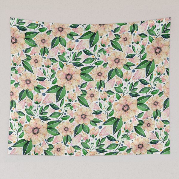 Item preview, Magnolia in Watercolor designed and sold by KelliroDesigns.