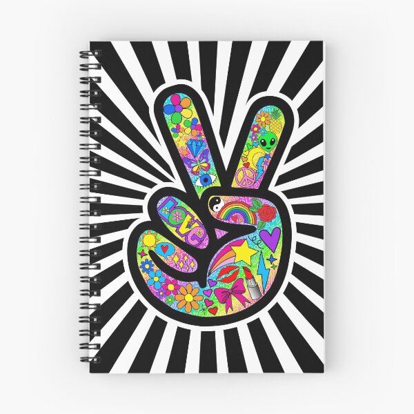Item preview, Funky Peace Sign Starburst designed and sold by Corey Paige Designs.
