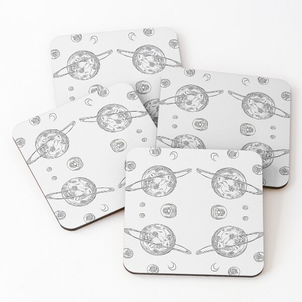 Item preview, Flowering Planets ElitebyElise  designed and sold by ElitebyElise.
